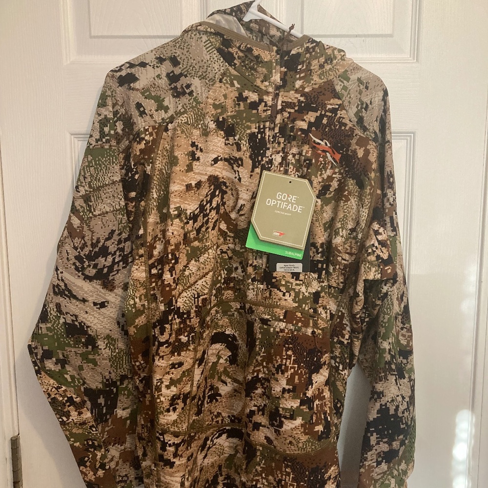 Sitka Apex Hoodie - Subalpine Camo - Mens XL - Brand New